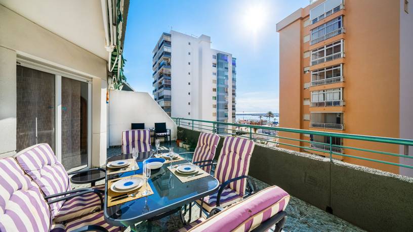 Rooftop pool in Fuengirola Marina Ref 32