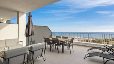 Panoramic terrace with pool in Benalmádena by Costarentals - Ref 43